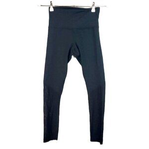 Style Reform Black Solid/Mesh leggings SZ XS